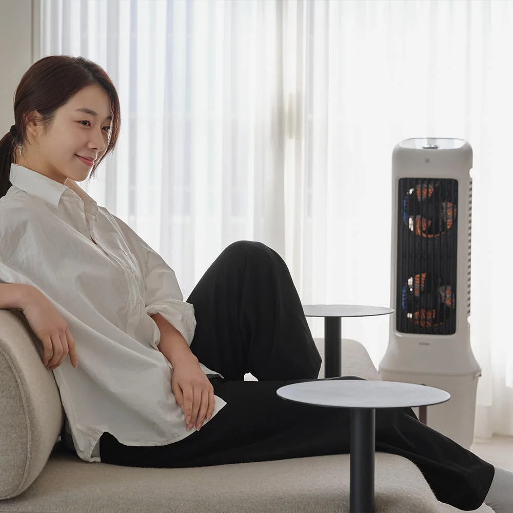끌리젠 냉풍기 냉방기 에어쿨러 에어컨 선풍기 가정용 업소용 산업용 이동식 냉각 얼음 상세 이미지 6