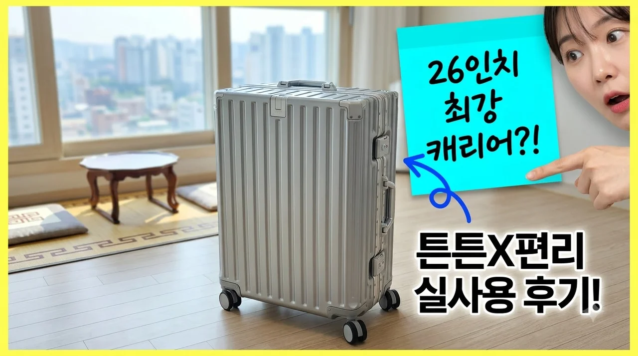 26인치 여행용 캐리어 추천 해외여행 앞두고 튼튼함과 편리함 모두 챙기는 방법