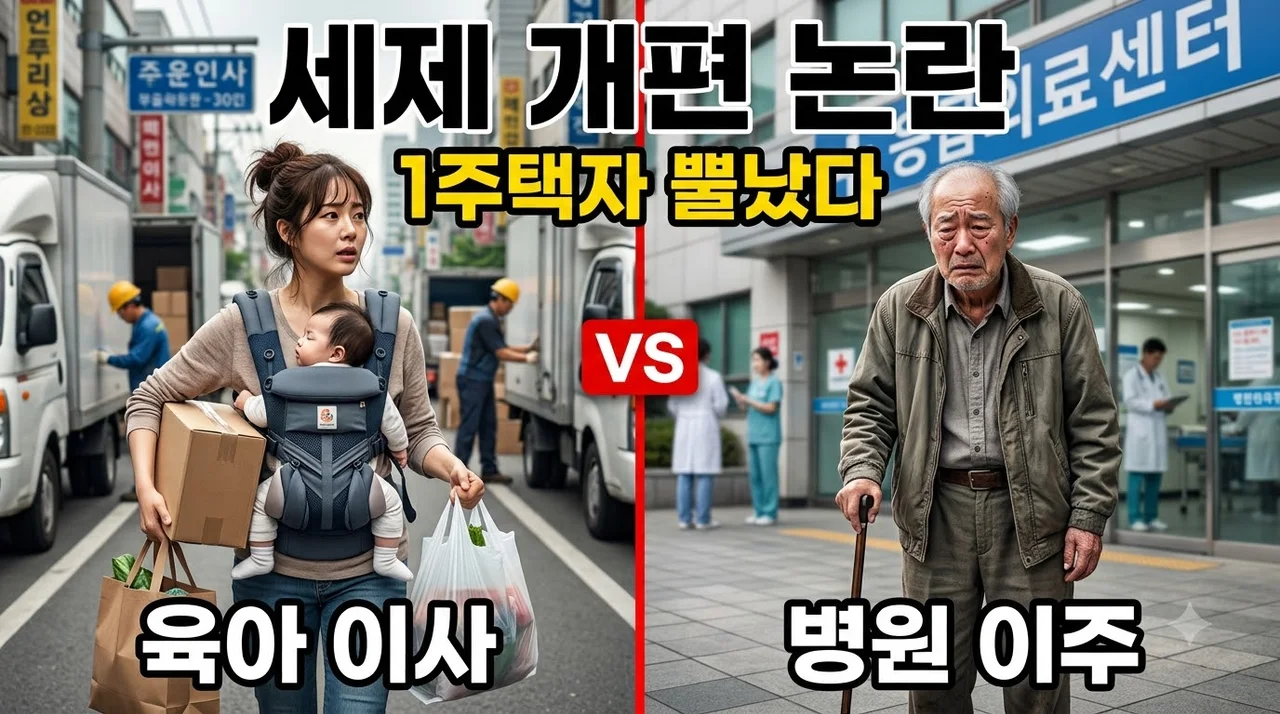 2026년 부동산 세제 개편안 반발: 맞벌이 육아 이사도 세금 폭탄?