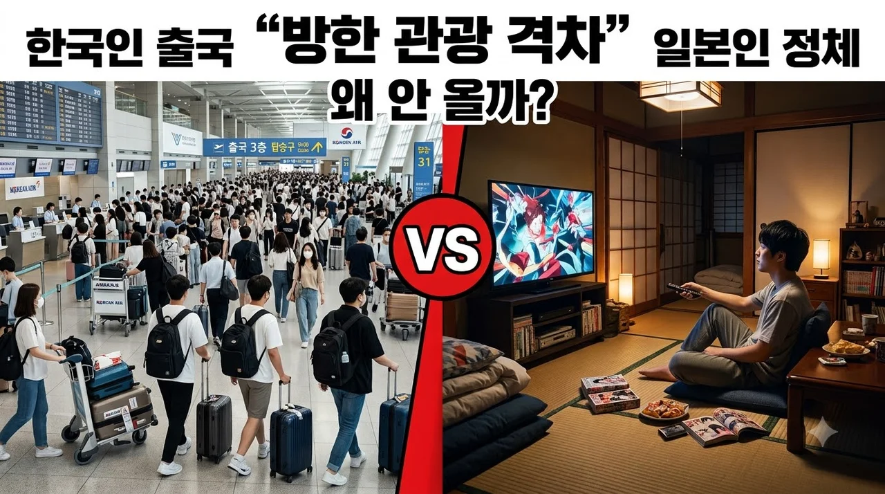 일본인 한국 여행 안 오는 진짜 이유 3가지 | 1000만 명 격차의 비밀