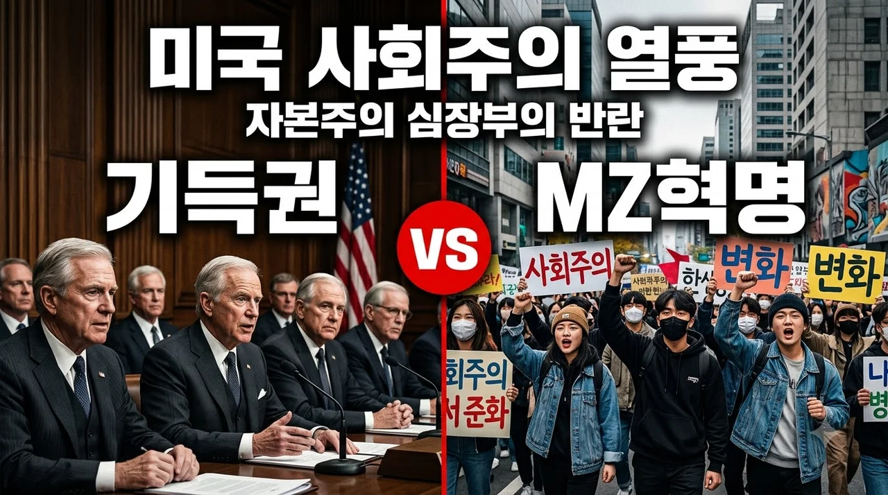 미국 사회주의 열풍 MZ세대가 자본주의 심장부에서 선택한 이유