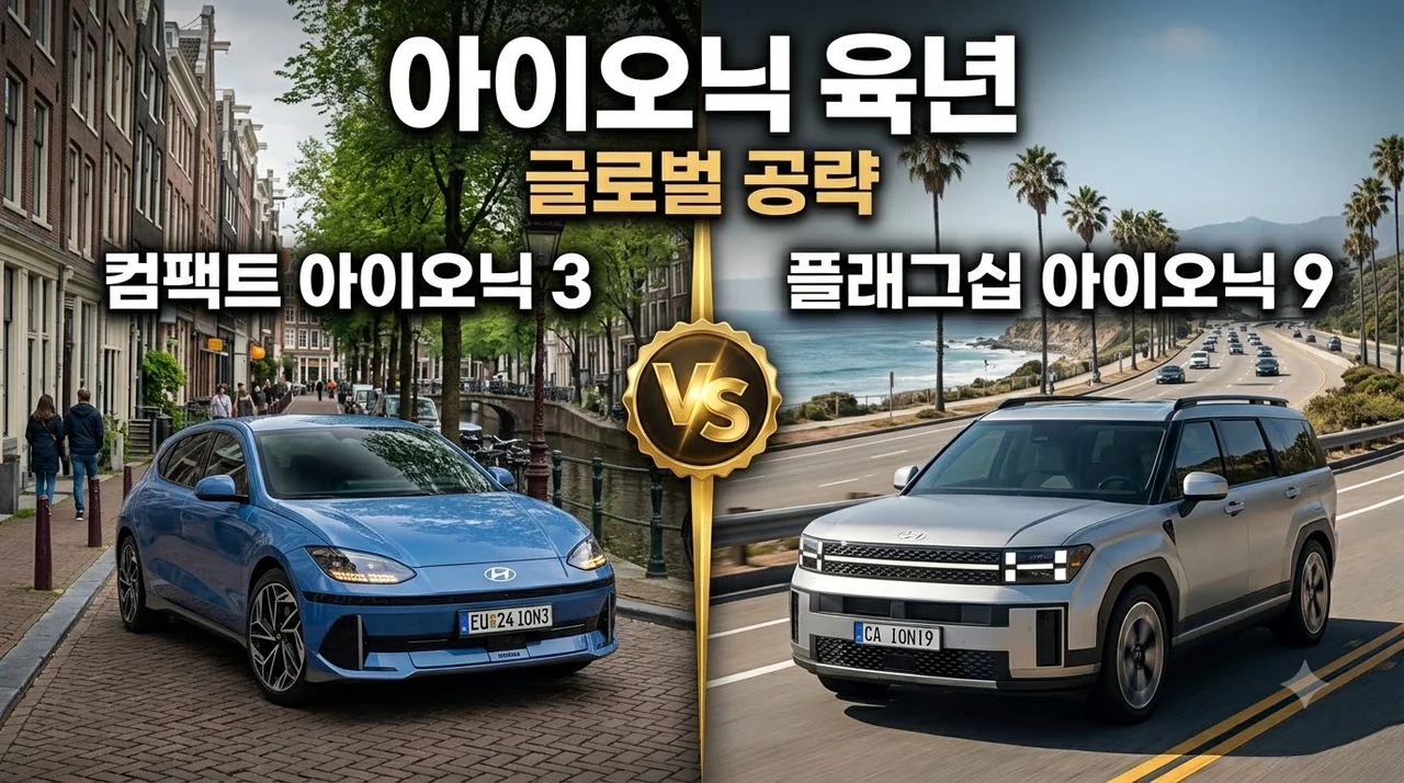 아이오닉 브랜드 6년 성과와 정의선 회장의 결단: 아이오닉3부터 9까지 총정리