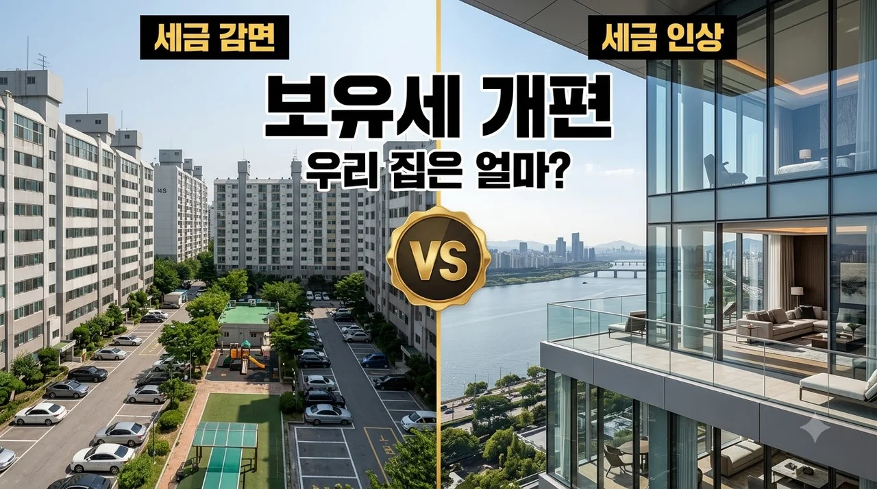 보유세 개편안 서울 1주택자 15% 절감 혜택과 2026 세제개편 분석