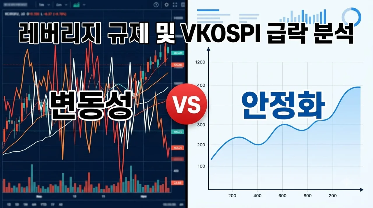 레버리지 규제 효과와 VKOSPI 전망, 12조 거래가 8천억으로 급감한 실체