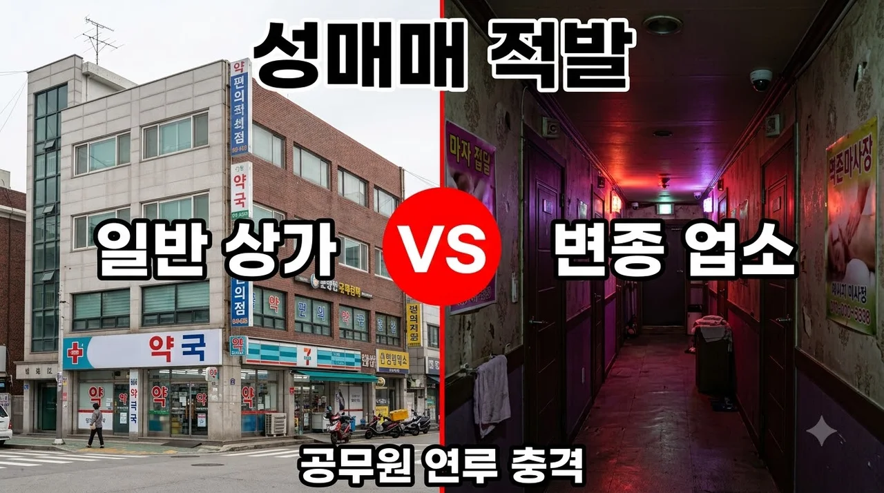 기업형 성매매 적발…경찰·공무원 등 1만 명 연루 충격 실태와 처벌 수위