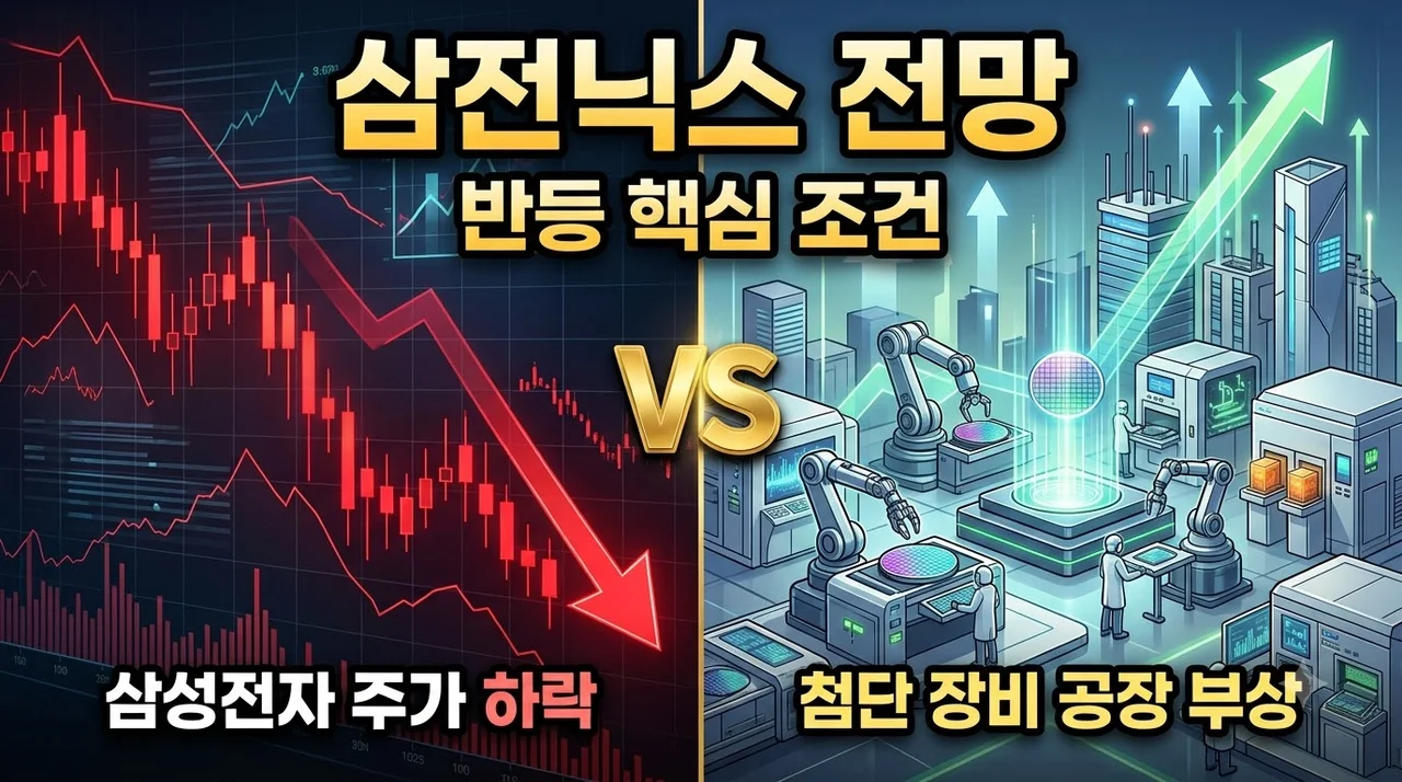 삼성전자 주가 전망, JP모건 "전고점 회복 어렵다" 분석과 개미 대응 전략