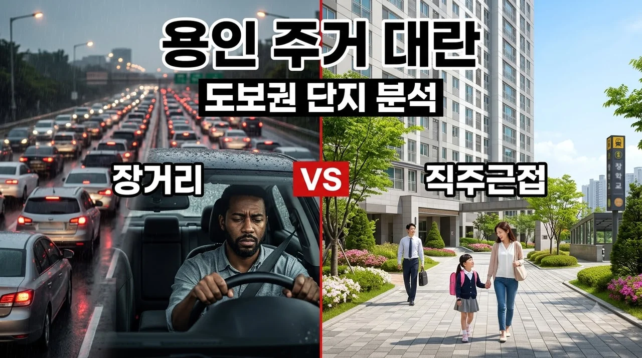 용인 반도체 클러스터 아파트 주거 부족 실태, 동일하이빌 파크밸리 도보권 메리트 분석
