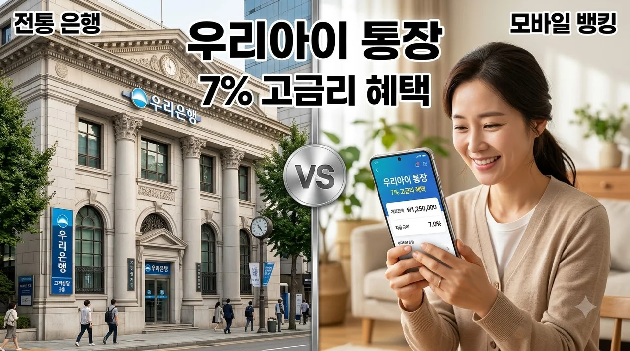 우리아이 통장 추천 7% 고금리 혜택 인터넷은행 3사 비교 총정리
