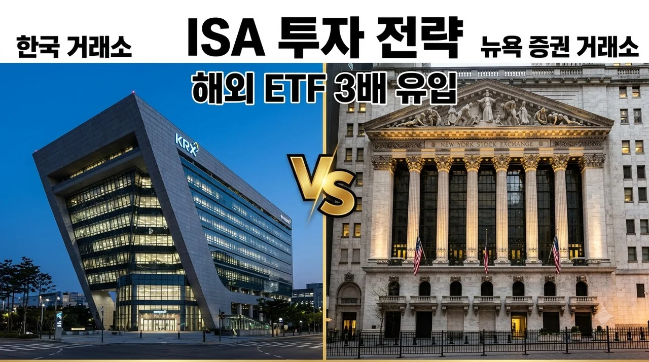 ISA 해외 ETF 유입 3배 폭발! 국장 외면하고 개미들이 선택한 이유