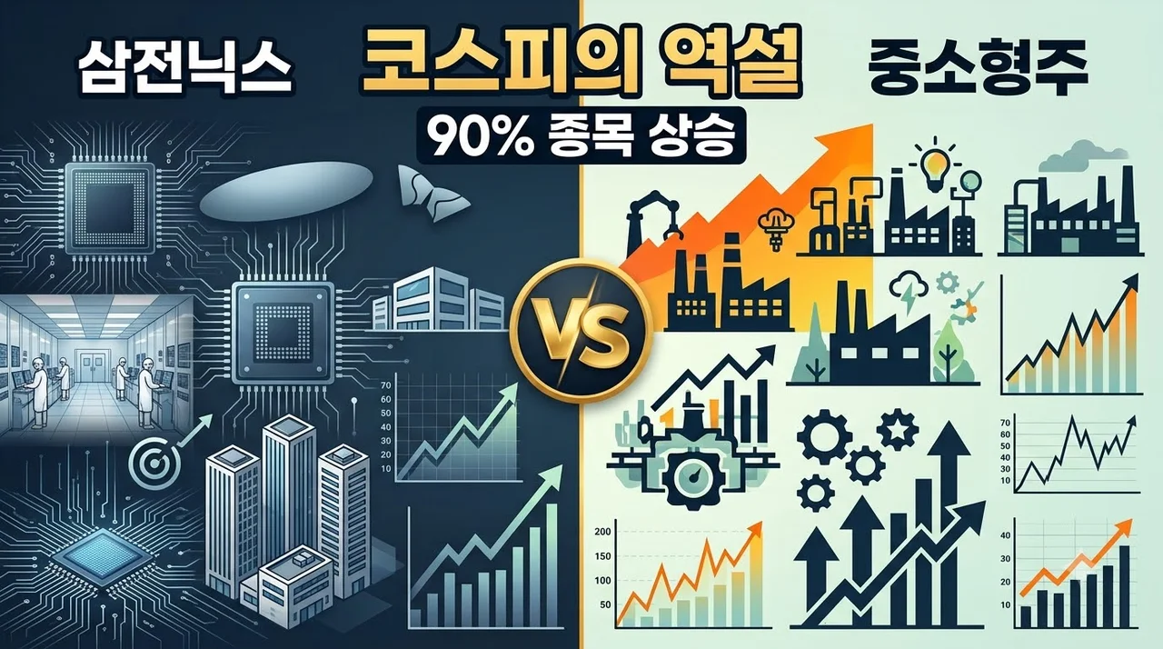 [리얼분석] 코스피 8월 전망, 삼전닉스 빼고 다 오른 이유와 투자 전략