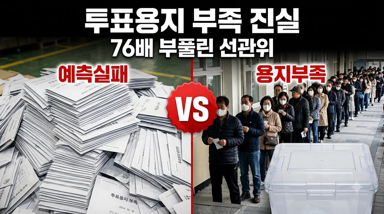 [리얼후기/분석] 투표용지 부족 사태의 진실, 송파구 선관위 76배 거소투표 뻥튀기 전말