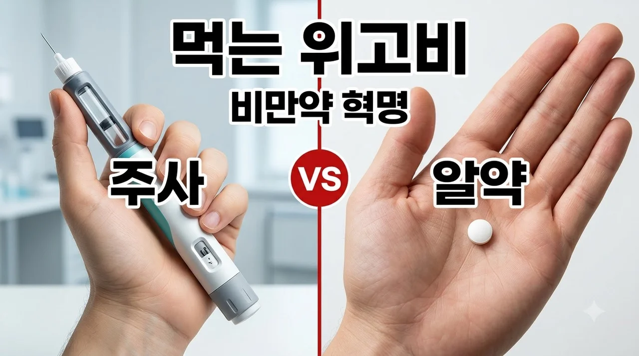 먹는 위고비 출시일과 K제약사 다이어트 알약 비만치료제 효과 비교
