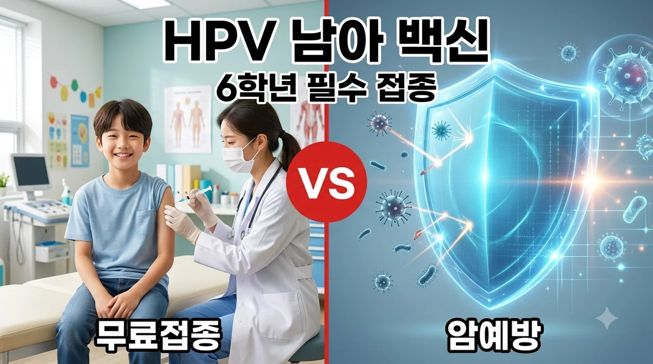 [리얼후기] HPV 백신 남아 무료 접종 시기, 6학년 여름방학이 암 예방 골든타임인 이유