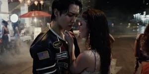 J-Hope intimate moment music video scene, K-pop artist romantic cinematography styling, BTS member close-up emotional performance shot, Korean idol dramatic lighting music video, Hip-hop artist sensual concept photography, Male K-pop star cinematic music video frame, Asian entertainer professional music video production