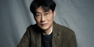 Squid Game Season 3 director Hwang Dong-hyuk portrait showing the visionary behind Netflix's global phenomenon and his powerful social message about ordinary people